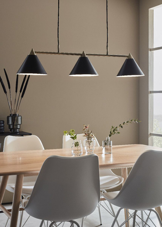 Lampa wisząca Markslöjd KLINT 108074 czarny/złoty