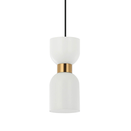 Lampa wisząca Italux Monza PND-57602-1-BRO Mosiężny