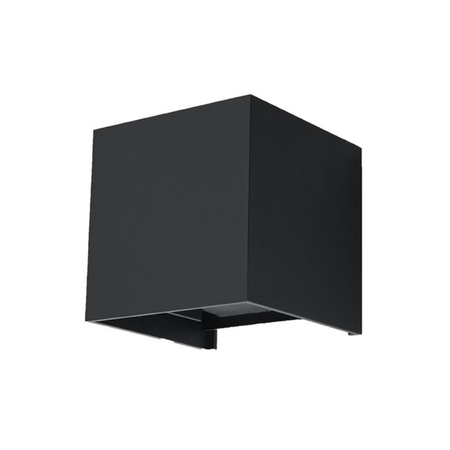Sollux Lighting Kinkiet LUCA czarny LED IP54 SL.0545