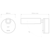 Kinkiet Astro Enna Surface LED 1058027 Matowy Czarny