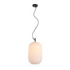 Lampa wisząca Italux PND-64536D-L-BL-OPA Czarny mat