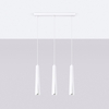 Sollux Lighting Lampa wisząca PRYSM 3L biała SL.1399