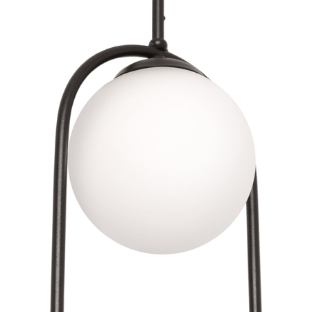 Lampa wisząca PARVA Kaja K-5101 biały/czarny