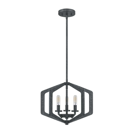 Lampa wisząca Elstead Lighting Vanguard czarny QZ-VANGUARD-3P-OK