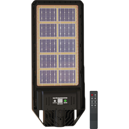Eko-Light Latarnia Solarna Kers 200W 1200lm 6500K EKO0546 CZARNY
