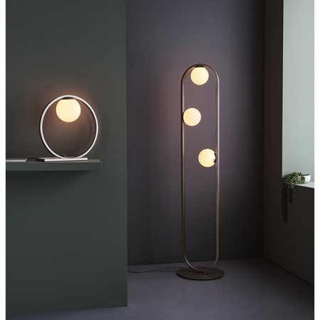 Lampa stołowa Endon Lighting Enzo 92495 srebrny