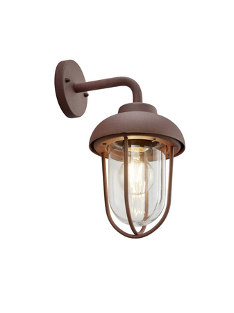 Kinkiet zewnętrzny Trio 202760124 miedziany