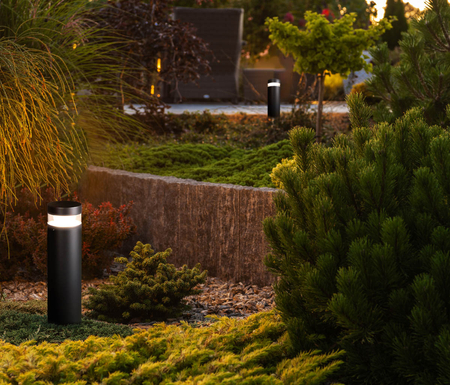 Lampa zewnętrzna Italux Marcon OFL-6552-70-4K Czarny piaskowany