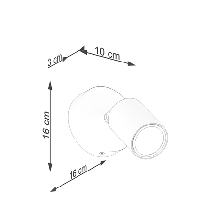 Sollux Lighting Kinkiet VERDO biały SL.1285