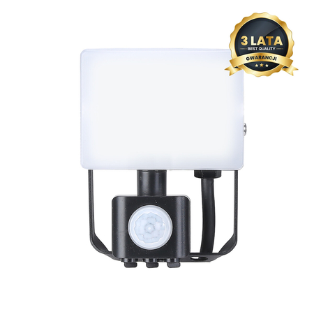 Eko-Light Naświetlacz LED 50W 5000lm 5000K EKN9016 CZARNY