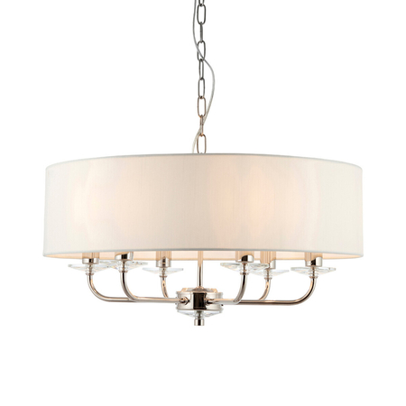 Endon Lighting Lampa wisząca 60179 biały/chrom