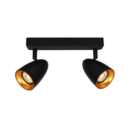 Spot Italux SPL-36748-2-BK-GD Czarny, złoty