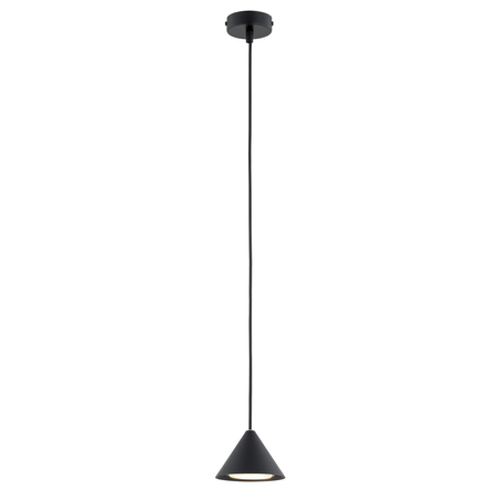 Lampa wisząca ELIT 1 Emibig 1330/1 czarny/złoty