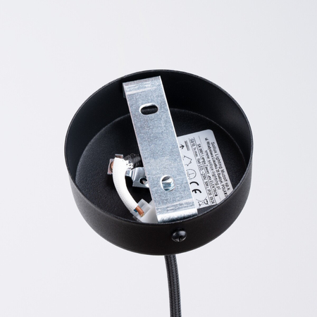 Sollux Lighting Lampa wisząca ELECTRA czarna beton SL.1355