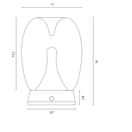 Lampa stołowa Azzardo PAMELA AZ6186 SMOKY