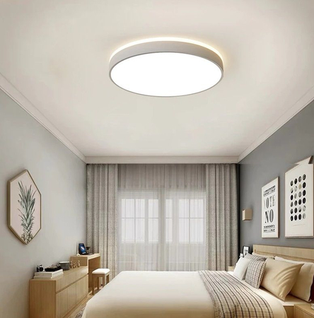 Plafon LED okrągły biały Abigali 600*65mm 60W 3000K