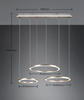 Lampa wisząca Trio 323610307 srebrny