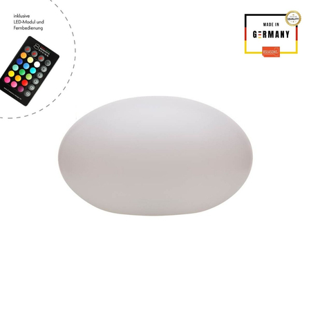 Kropla LED Lampa zewnętrzna ogrodowa 2700K RGB 24x42 32420L biały