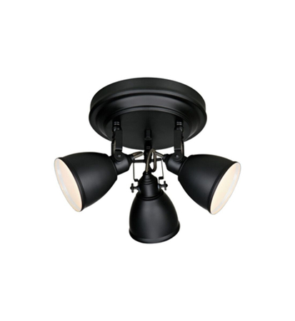 Lampa sufitowa Markslöjd FJALLBACKA 105815 czarny