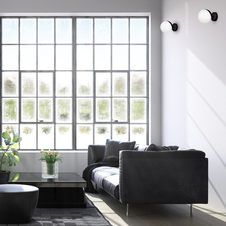 Milagro Kinkiet SFERA BLACK 1xE14 MLP8854 CZARNY