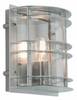 STOCKHOLM 226 HOT-DIP GALVANIZING E27 LED 9W CLEAR LAMPSHADE