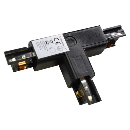 Eko-Light Łącznik Lampy Track Light Czarny 3-obwodowy Typ: T DL ML7090 CZARNY