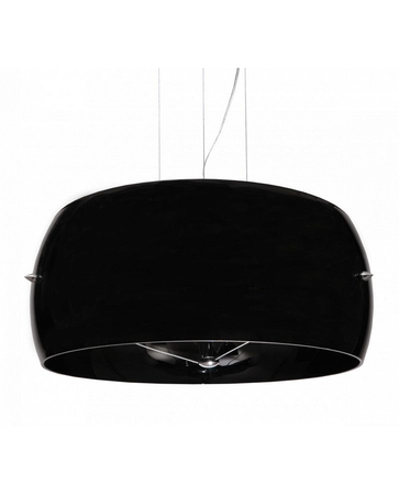 Lampa wisząca Lumina Deco LDP-6018-500-BK Stilio D50