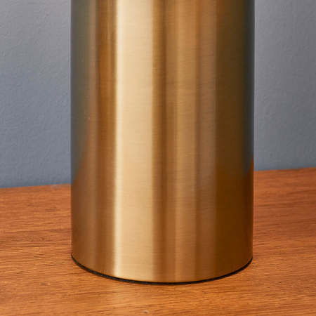 Lampa stołowa Endon Lighting Nova 90522 mosiądz