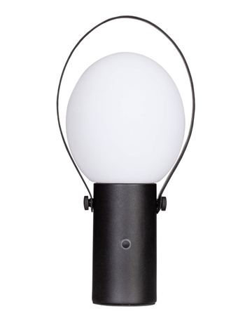 Lampa ogrodowa By Rydens Bari 4002640-4007 USB piaskowy czarny