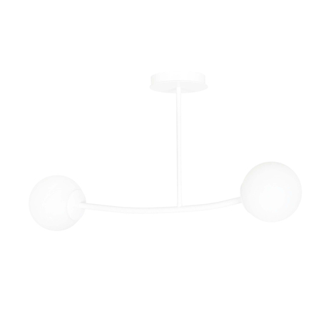 Lampa sufitowa HALLDOR 2 WHITE Emibig 1025/2 biały