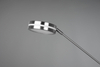 Lampa podłogowa Trio 426510207 srebrny
