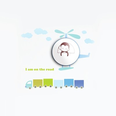 Milagro Lampka dziecięca HELICOPTER 0,6W LED ML144 MULTIKOLOR