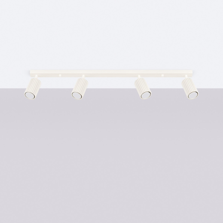 Sollux Lighting Plafon KARBON 4L beżowy SL.1603