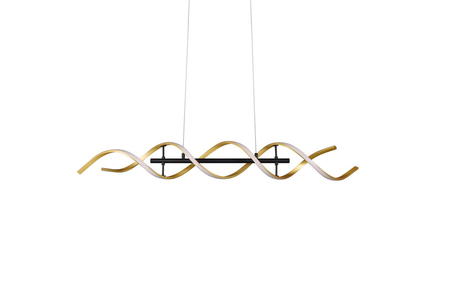 Lampa wisząca Trio 341810208 złoty