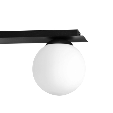 Lampa sufitowa ALBIO Kaja K-4135 biały/czarny