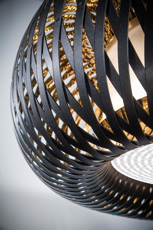 Lampa sufitowa Slamp KALATOS - BLACK/GOLD M KLTCM00BGD00000000EU czarny/złoty