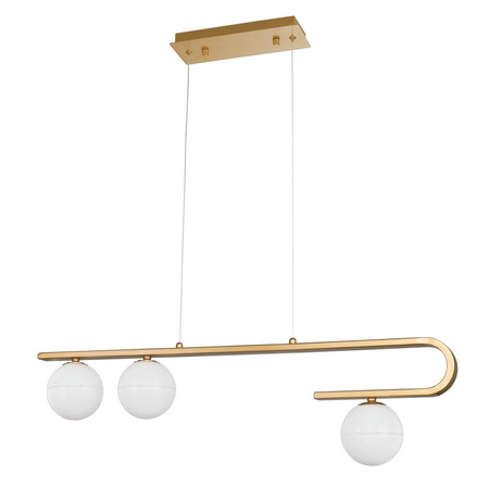 Lampa wisząca Luces Exclusivas PEREZ LE41750 złoty