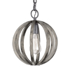Lampa wisząca Elstead Lighting Allier drewniany FE-ALLIER-P-WW