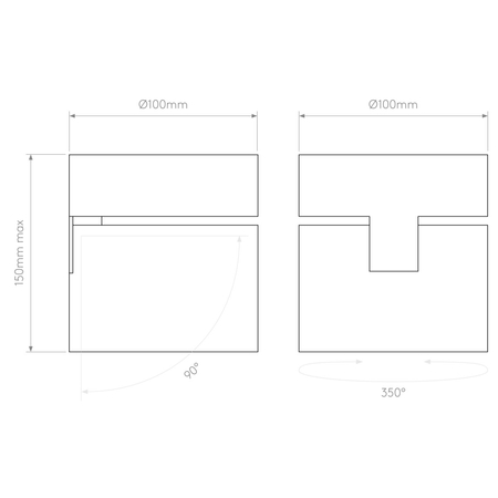 Spot Astro Lynx 1403007 Matowy Biały