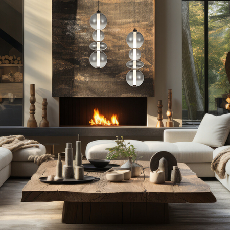 Milagro Lampa wisząca DAPHNE SMOKED 36W ML0347 CZARNY