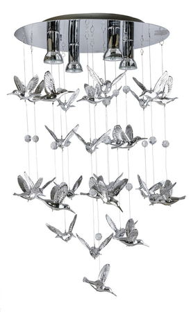 Lampa sufitowa BIRDS Azzardo AZ2449 chrom