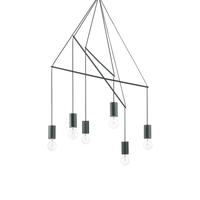 Lampa wisząca IdealLux 158815 Pop SP6 Nero