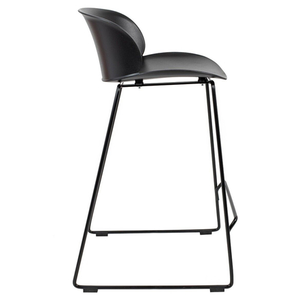 Krzesło barowe ALTO 66 czarne