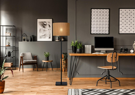 Lampa podłogowa Lucide MAGIUS 03729/81/30 drewniany