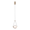 Lampa wisząca Italux Rastia PND-34361-S-HBR-OPAL złoty