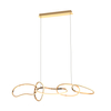 Lampa wisząca CHOLET Zuma Line MD7361-5A-EGT złoty