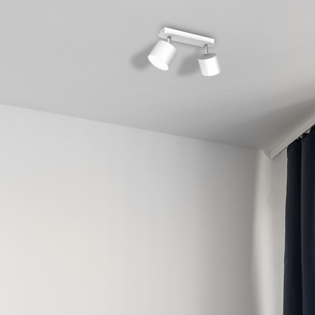 Milagro Lampa sufitowa Dixie 2xGX53 Biały MLP7595 BIAŁY