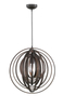 Lampa wisząca Trio 305900126 brązowy