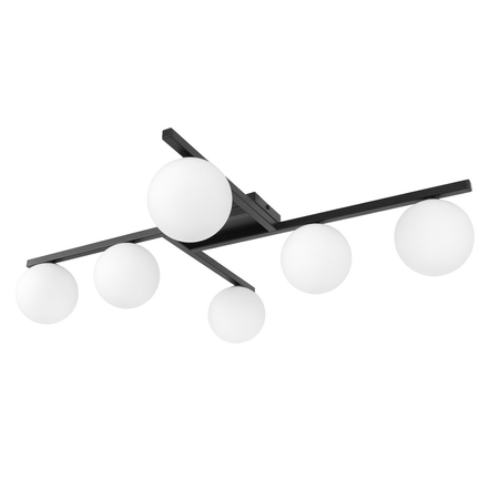 Lampa sufitowa Kaja KORFU K-5461 czarny, biały