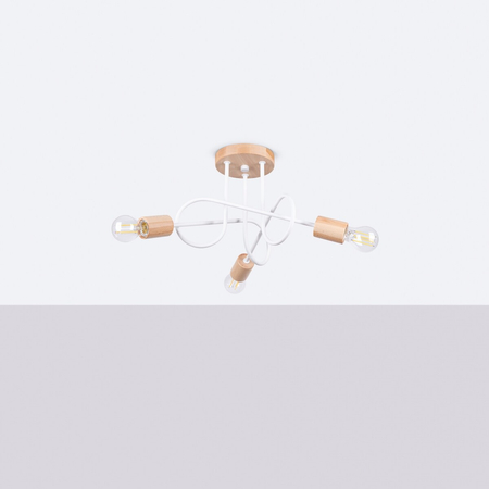 Sollux Lighting Żyrandol EMBER 3 biały SL.1474